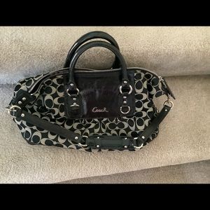 Coach Canvas &Leather Purse/Bag